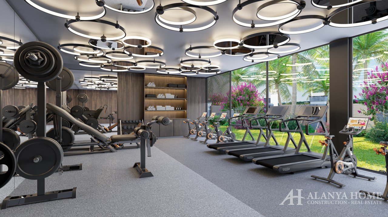 Фото покупка продажа недорогая квартира в доме жилом комплексе с фитнесом Алания Хоум Анталия Турция